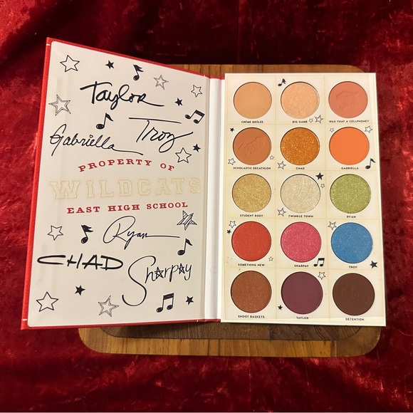 High School Musical Pressed Powder Palette Eyeshadow from ColourPop Disney - Picture 6 of 6